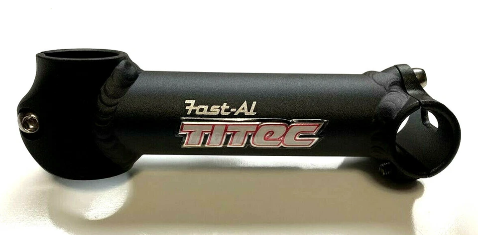 Titec Fast AL 2 Bolt 135mm 0° 1-1/8"  threadless stem 25.4mm clamp Vintage NOS - Image 4 of 4