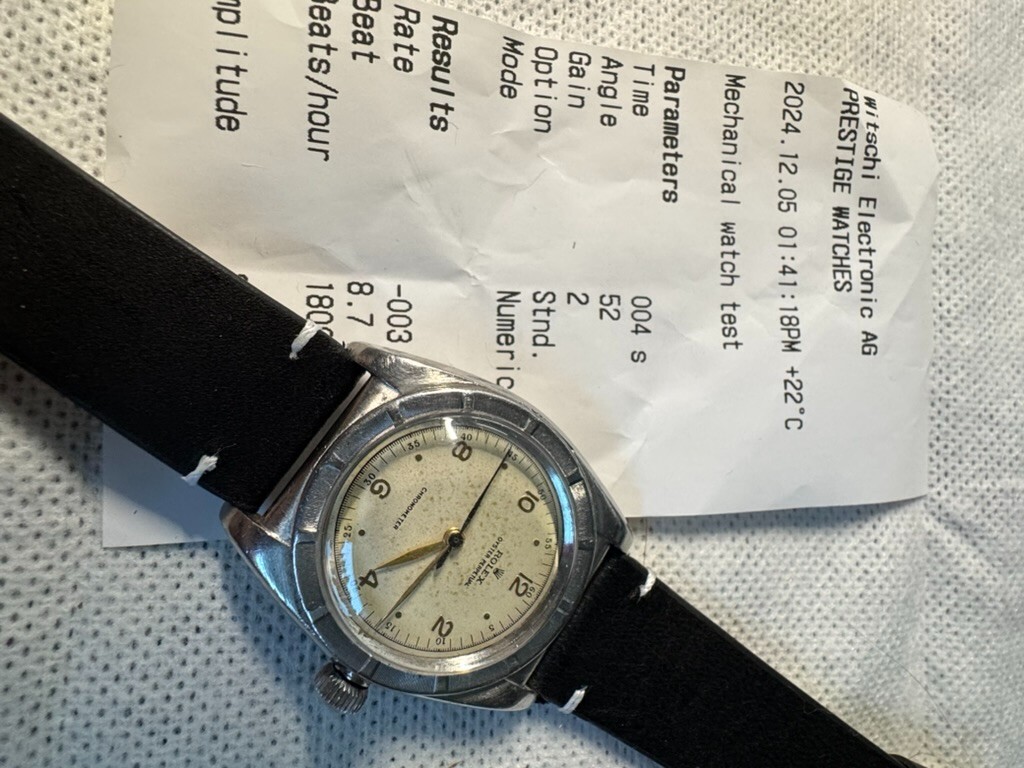 Rolex Chronometer Bubbleback ref.3372 17 Jewels c… - image 11