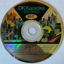 DK KARAOKE EDIT-A-VISION DISC DKG-17 - THE ABSOLUTE BEST KARAOKE - RARE - OOP