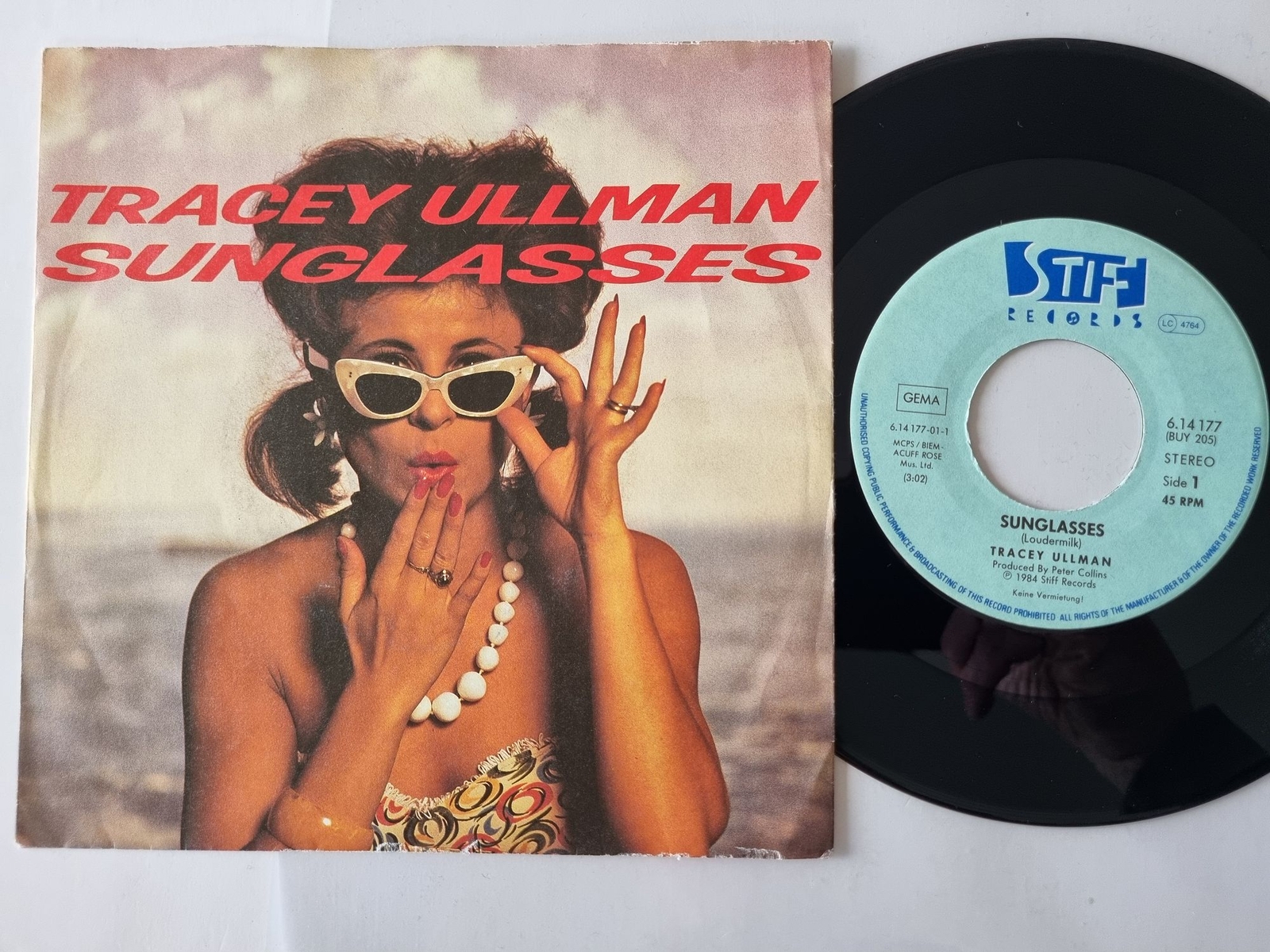 Tracey Ullman - Sunglasses 7'' Vinyl Germany