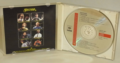 CARLOS SANTANA Freedom PROMO JAPAN CD 32DP 587 s7883 | eBay
