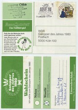 54707 - Werbestempel: ABF Auto Boot Caravan - Hannover 25.11.1980 - Mi.Nr. 1012