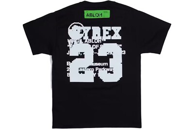 Virgil Abloh Brooklyn Museum FOS Pyrex BKM CAT Tee - Small | eBay