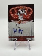 2017 Crown Royale Platinum Rookie Autographs #15 Matthew Dayes