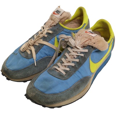 Nike Elite Blue x Yellow Made in USA 70s 80s Original Vintage Used 