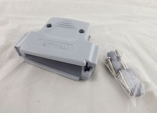 1x D-SUB Plastic Hood Cover Backshell  Screws for D-Sub 50 Pin DB50 DB78 78 Pin