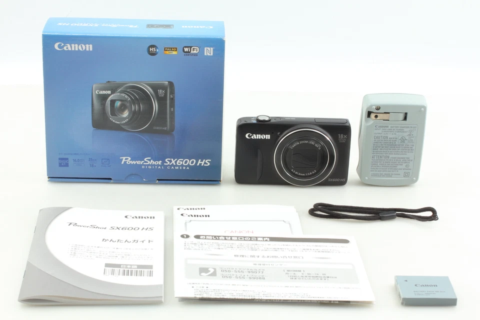 🎦VIDEO👀✨N MINT✨ Canon Power Shot SX600 HS Black Digital Camera From JAPAN - Image 3 of 4