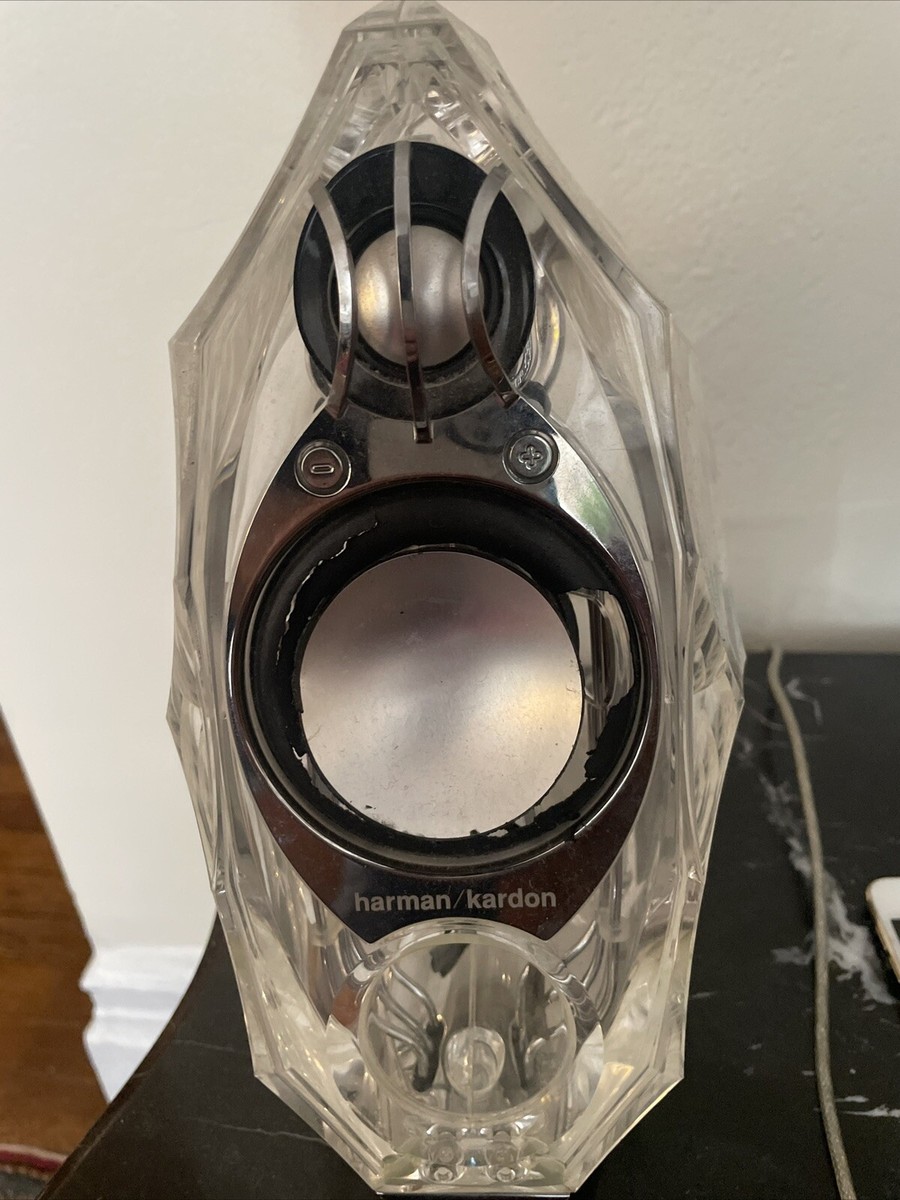 希少⭐︎廃盤⭐︎harman/kardon GLA-55 クリスタルスピーカー 希少⭐︎廃盤⭐︎harman/kardon GLA-55 クリスタルスピーカー