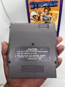 Strider (Nintendo NES) Complete CIB Capcom Nice!