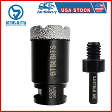 1-1/2" Diamond Core Drill Bits Hole Saw Cutter for Drilling Tile Ceramic Marble