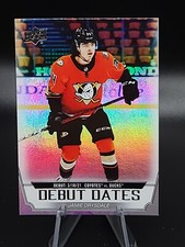 2022-23 Upper Deck Series 1 Hockey Jamie Drysdale Debut Dates 