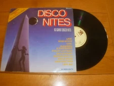 DISCO NITES - 16 Great Disco Hits - 1981 UK 16-track Vinyl LP