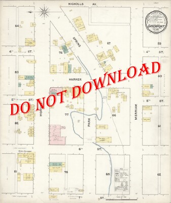 1890 Davenport Washington street map 16''X20'' Posters Great Detail Historians etc