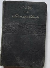 libro SETTIMANA SANTA Liturgia Messe Uffizi Funzioni Sacre Messale Breviario