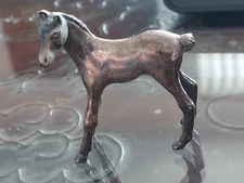 RARE VTG Sterling Silver 925 Collectible Miniature Horse Foal S KIRK & SON