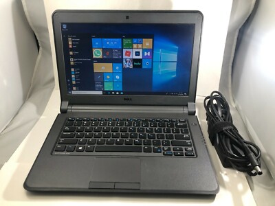 Dell Laptop 3340 Windows 10 Pro 320GB 4GB RAM i3-4005U HDMI Webcam  Zoom Ready