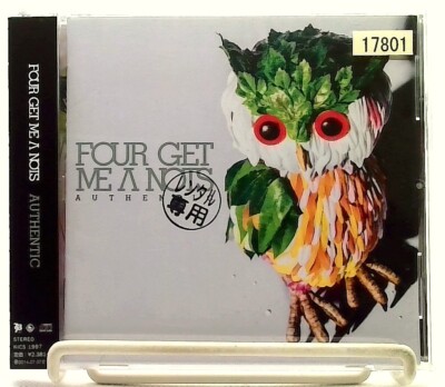 AUTHENTIC [CD with OBI] FOUR GET ME A NOTS/JAPAN