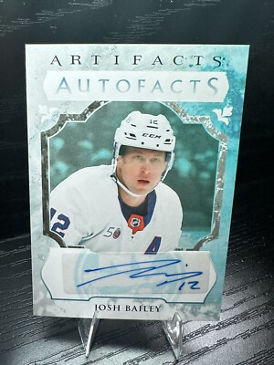 23/24 UD ARTIFACTS AUTOFACTS AUTOGRAMM Josh Bailey #AFBJ