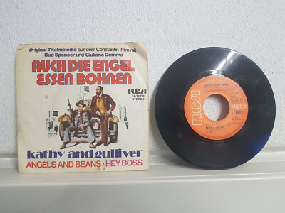 Kathy and Guliver Angels and Beans Auch die Engel essen Bohnen Bud Spencer 7'' LP