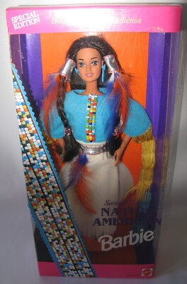BARBIE NATIVE AMERICAN 1993 * INDIANER * DOLLS OF THE WORLD * NEU IN BOX