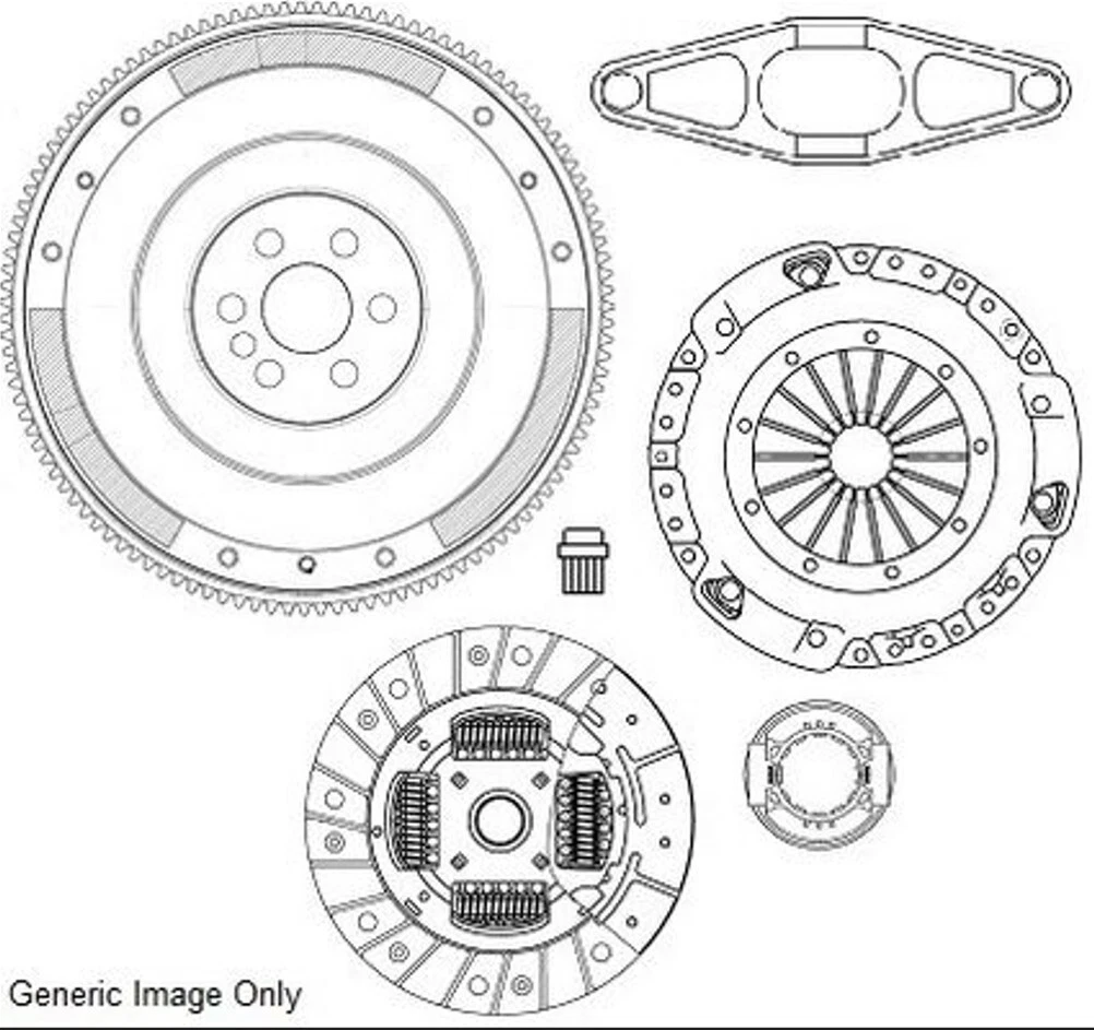 National Clutch Kit 835115 thumbnail 2