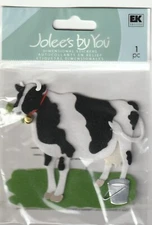 Jolee's by You 3-D non adhesive Embellishment DAIRY COW 81323 FAST FREE SHIPPING