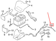 Câble de batterie positif LAND ROVER DISCOVERY SPORT L550 LR096090 NEUF ORIGINAL