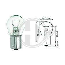 1x Glühlampe DIEDERICHS LID10047 passend für AEBI AUDI BMW CITROËN DAF FORD