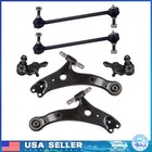 6x Front Lower Control Arm And Ball Joint Sway Bar For 2005 - 2012 Toyota Avalon