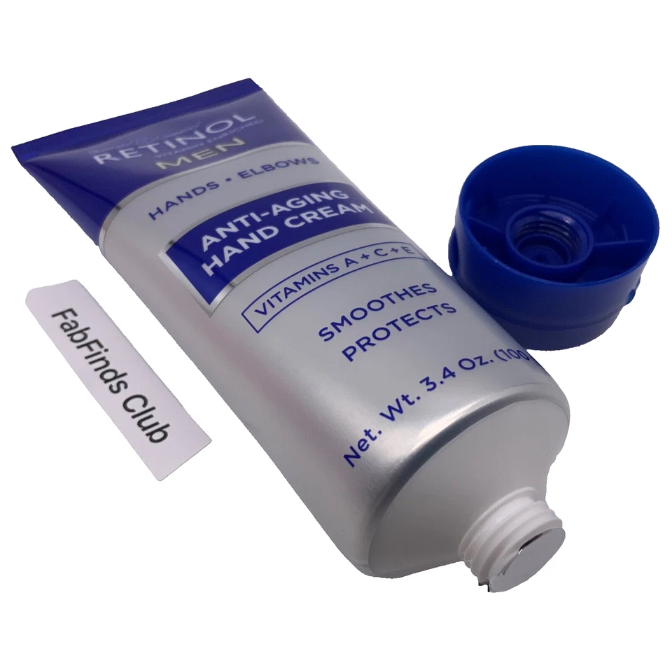 Retinol Hand Cream For MEN Sealed Hands Elbows Anti-Aging 3.4oz - Image 3 of 4