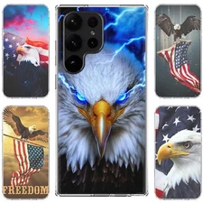 For Samsung Galaxy S25 Ultra S25+ S24+ S24 S23 Plus S22 TPU Case Cover+Glass-EAG