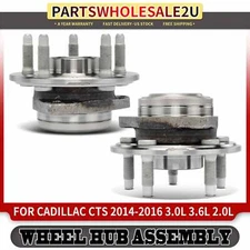 Front Driver & Passenger Wheel Bearing Hub Assy for Cadillac CTS 2014 2015 2016