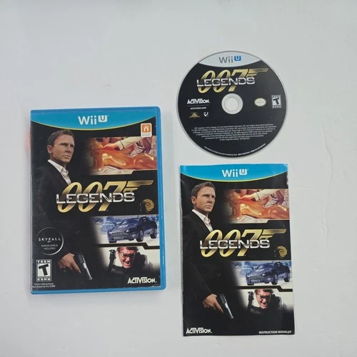 Wii U 007 LEGENDS Video Game free shipping. tested.