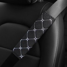 A Linen Embroidered Breathable Fabric Car Seat Belt Shoulder Strap Cover Insuran