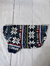 Hanna Andersson Dog John Apres Ski Blue  White medium organic family pajamas