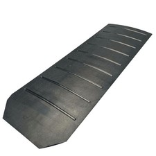 Safety Sector Rubber Driveway Kerb Ramp 1.2m Side Section