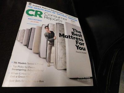 #ad #ad Consumer Reports Magazine 2018 March $7.98