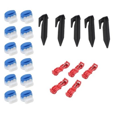 Robust Waterproof Electrical Connectors for Lawn Mower Maintenance 22 Items