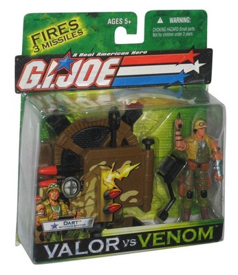 GI Joe Valor Vs. Venom Multi-Packs Dart With Gun Station