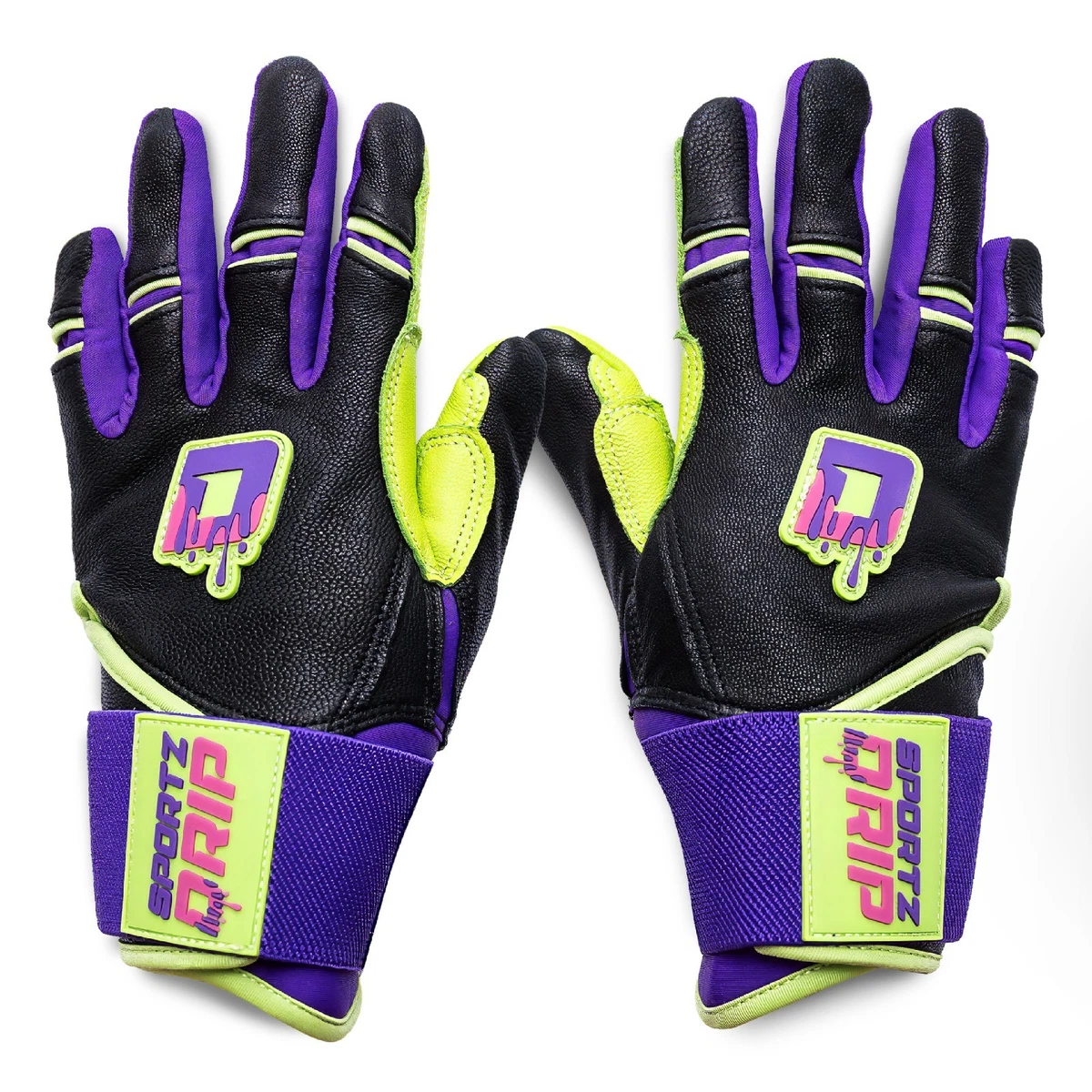 NUEVO Guantes de Bateo Sportz Drip Havoc Adultos Pequeños/Medianos Premium - Adultos S/M