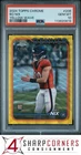 2024 TOPPS CHROME YELLOW WAVE #206 BO NIX RC #/75 PSA 10
