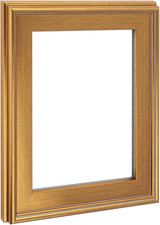 Elegant Gold Plein Aire Frame 14X18 - 3" Wide Moulding, Made in USA