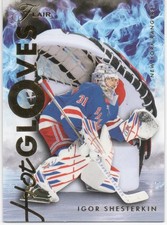 25-26 2025-26 Flair Igor Shesterkin HOT GLOVES #HG-4 Rangers-CASE HIT!!!