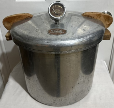 #ad #ad Vintage Presto Cooker Canner 21 Qt Model 21 Wisconsin USA $85.00