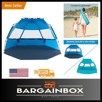 Effortless Automatic Pop-Up Beach Tent - Extra Large UPF 50+ Sun Shade