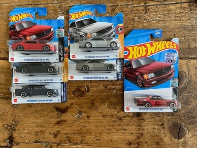 Hot Wheels 560 SEC Sammlung Komplett STH
