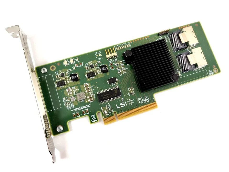 SAS9211-8I 8PORT Int 6GB Sata+SAS Pcie 2.0 - Image 2 of 4