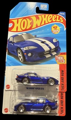 ERROR HOT WHEELS 2025 #176 BLUE 96 DODGE VIPER GTS J Case | eBay ERROR HOT WHEELS 2025 #176 BLUE 96 DODGE VIPER GTS J Case | eBay
