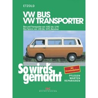 Vw Bus Transporter T3 1982-1990 So Wird's Gemacht Reparaturhandbuch Etzold