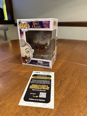 Signed The Owl House Eda 1550 Funko Pop Wendie Malick JSA-CK28305